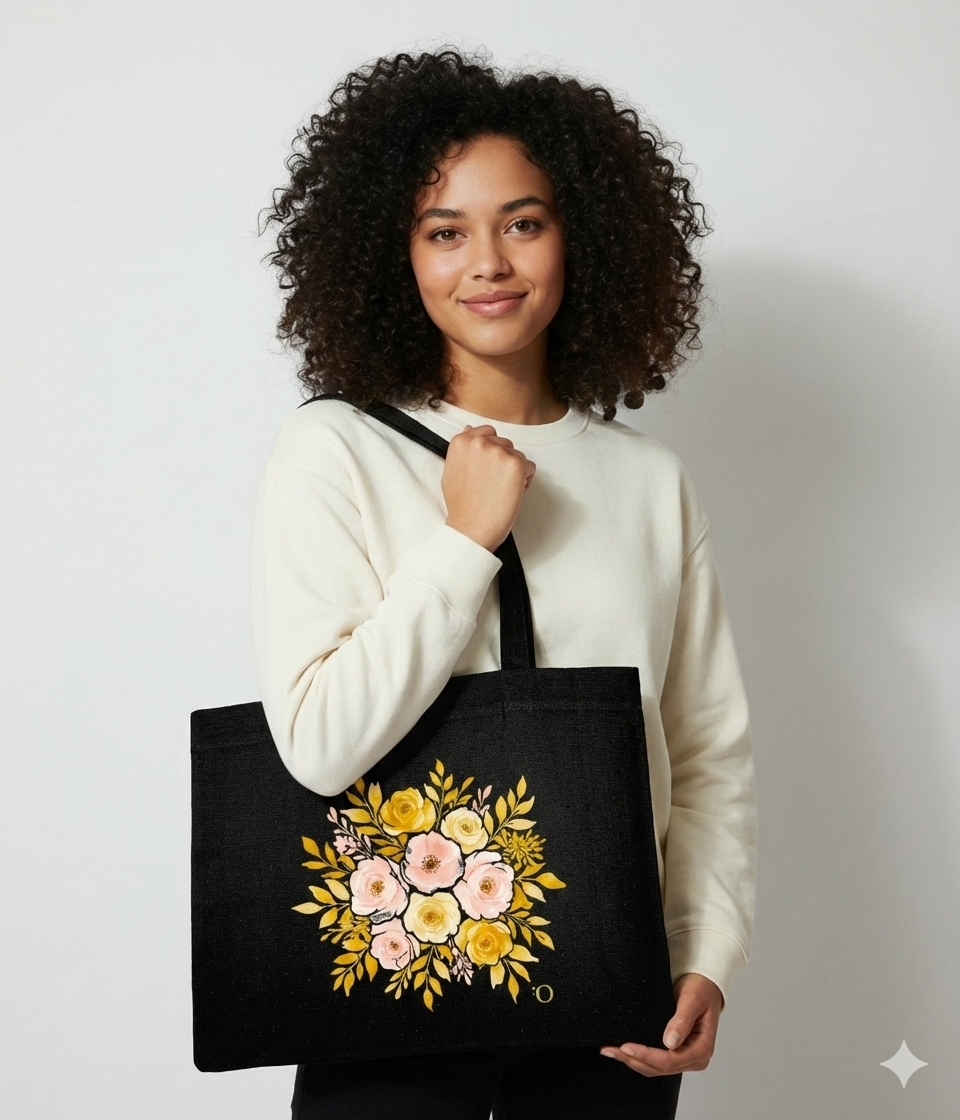 Morning Bloom Shopping Bag