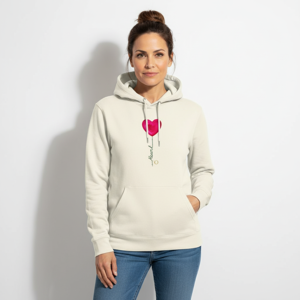 Heart Organic Hoodie