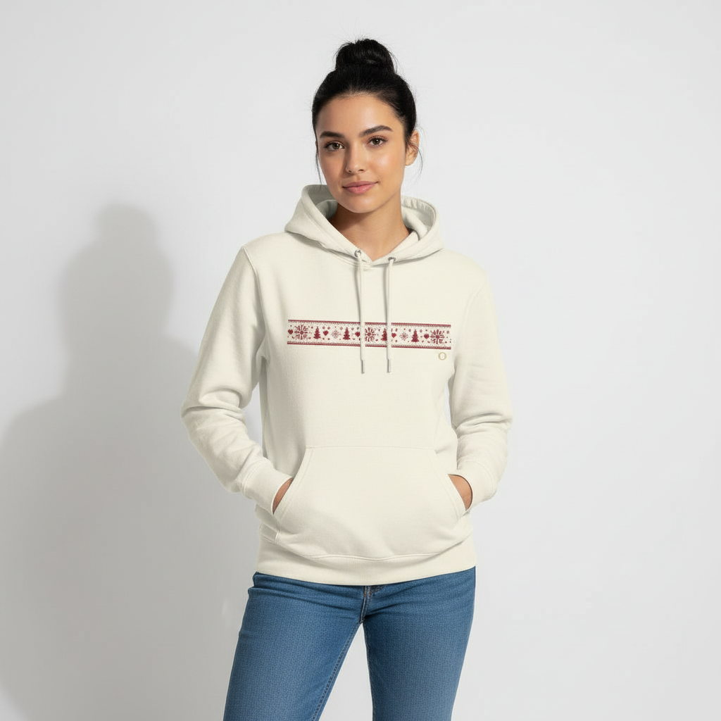 Cenefa Fiestas Sudadera con Capucha F
