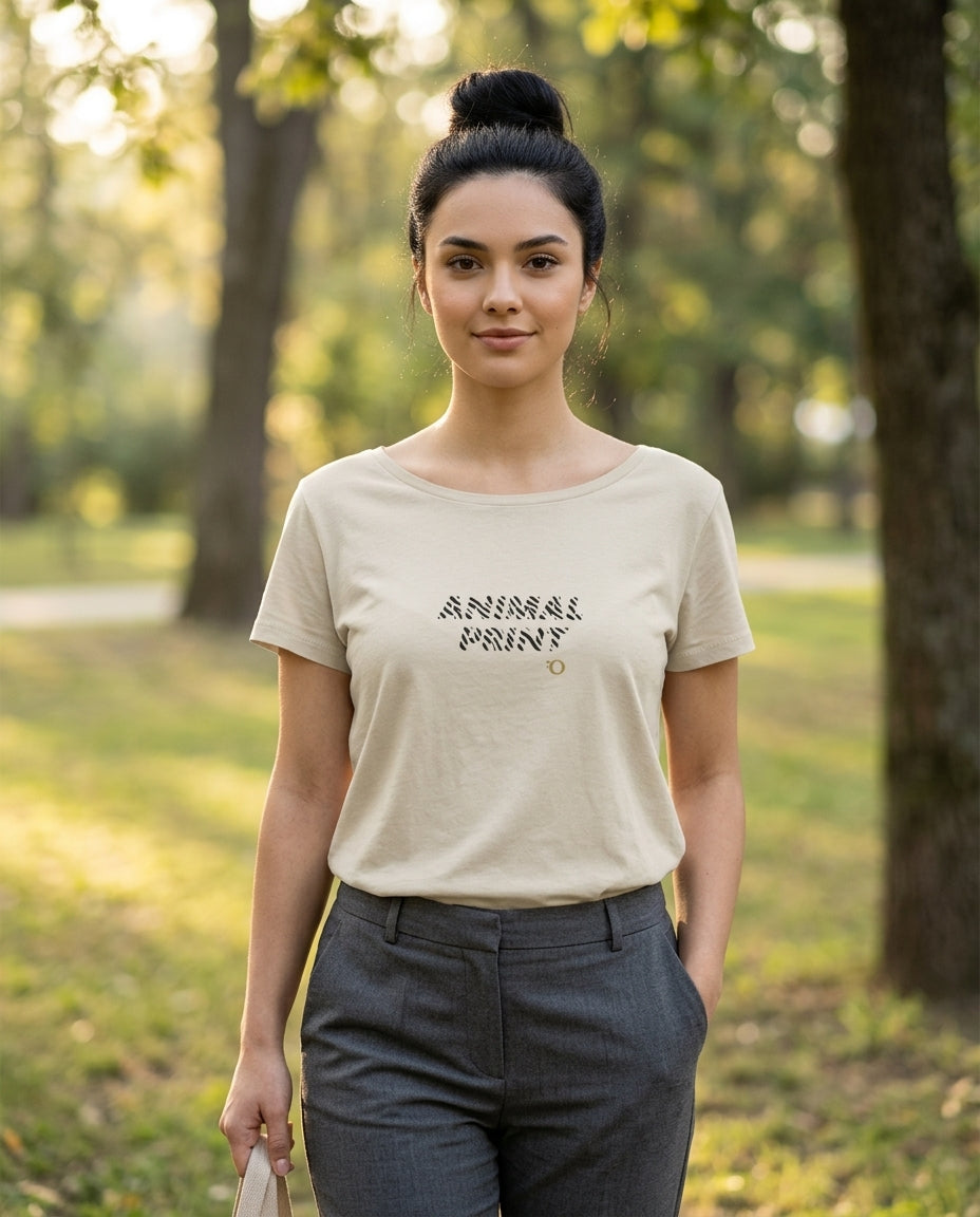 Animal Print Daily Tee