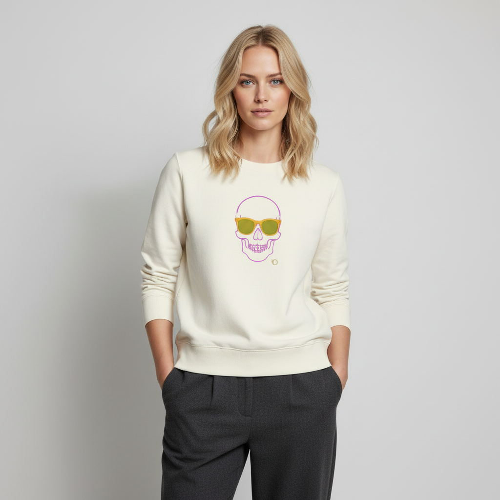 Calavera Sudadera sin Capucha