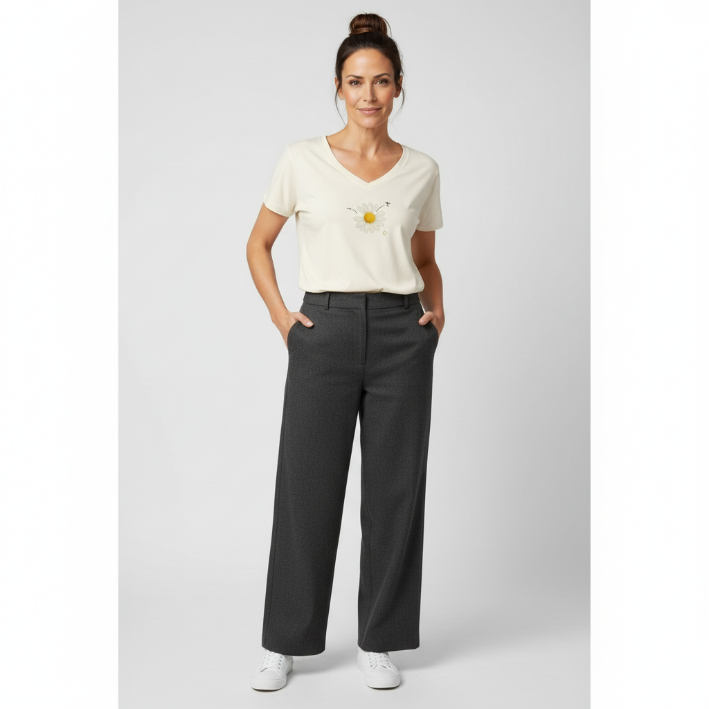 Margarida Organic V-Neck