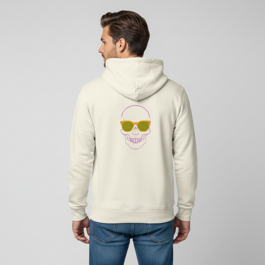 Calavera Espalda Sudadera con Capucha