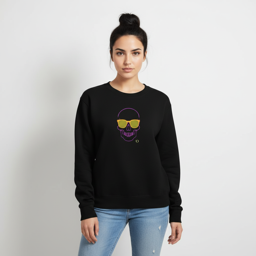 Calavera Sudadera sin Capucha