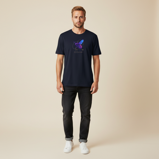 Bee Different Camiseta Hombre