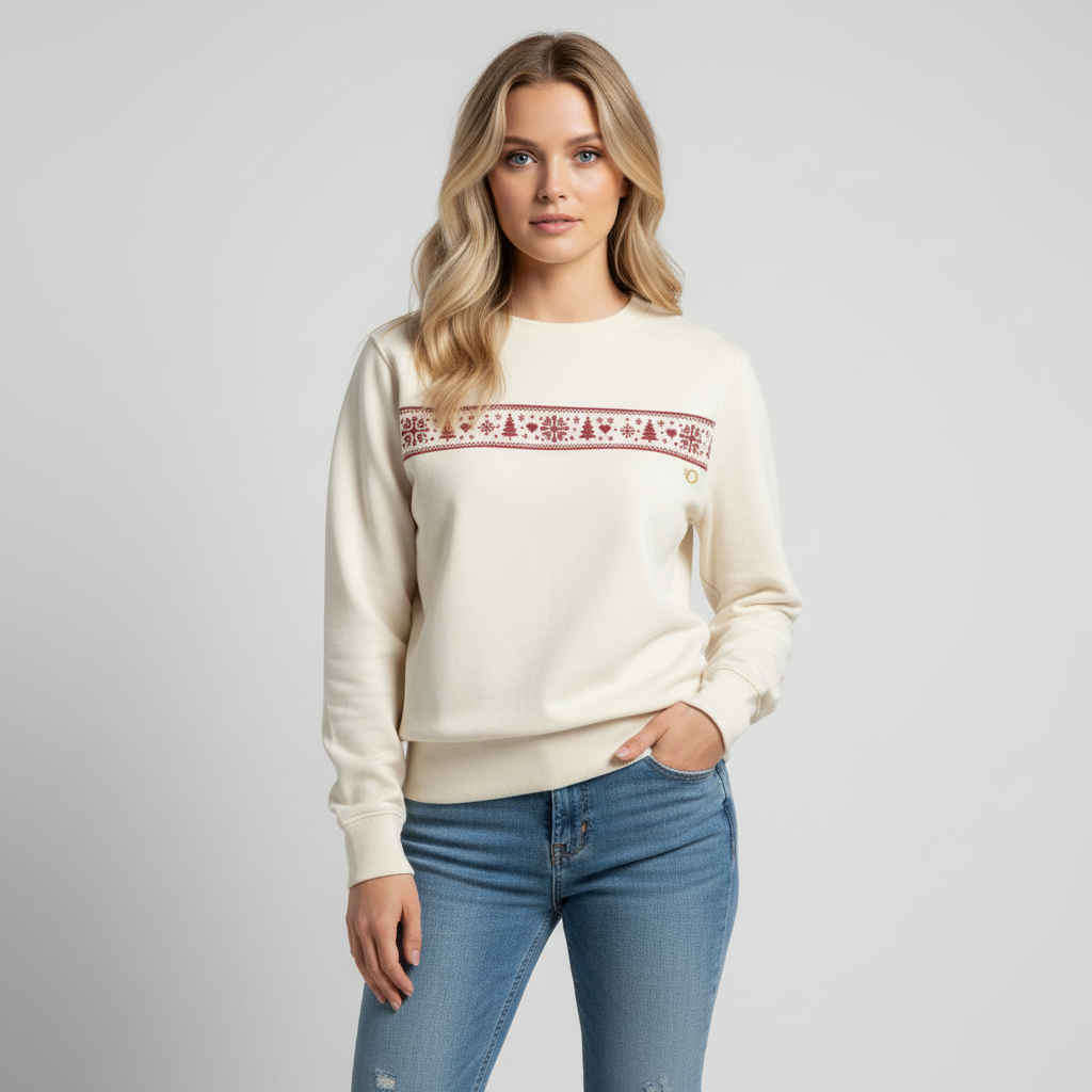 Cenefa Fiestas Sudadera sin Capucha F